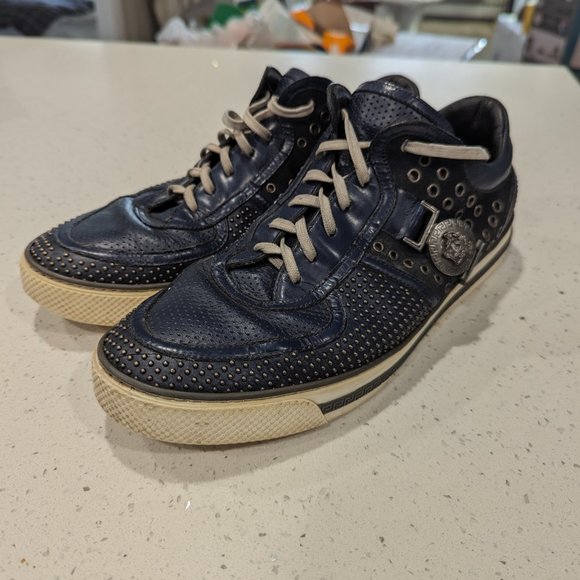 Men's Versace Sneakers Size 9 - Picture 3 of 4